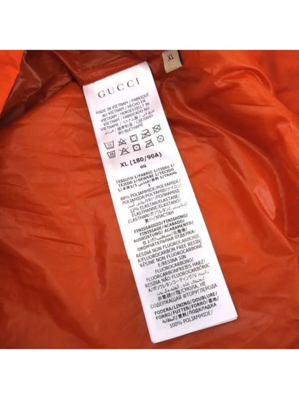 Gucci North Face Nylon Pants